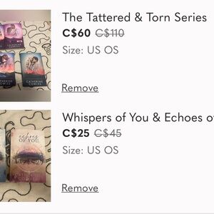 Private Listing for @writergrrl33